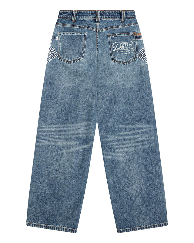 BONHAM EMBRO JEAN - INDIGO