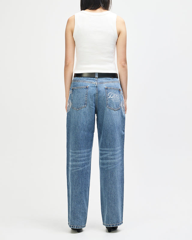 BONHAM EMBRO JEAN - INDIGO