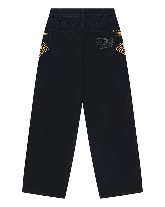BONHAM EMBRO JEAN - PHANTOM BLACK