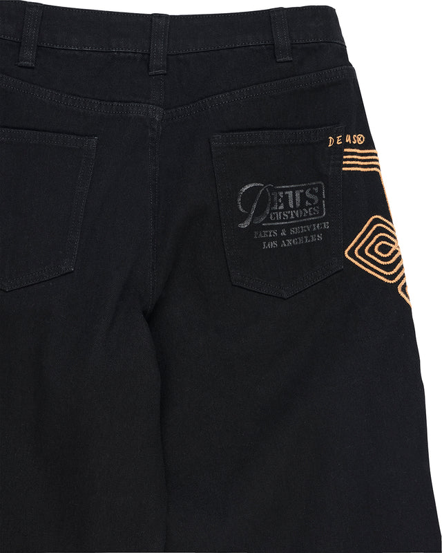 BONHAM EMBRO JEAN - PHANTOM BLACK