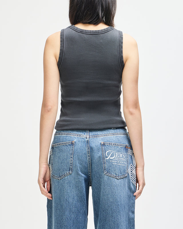 4X4 SHIELD TANK - ANTHRACITE GREY