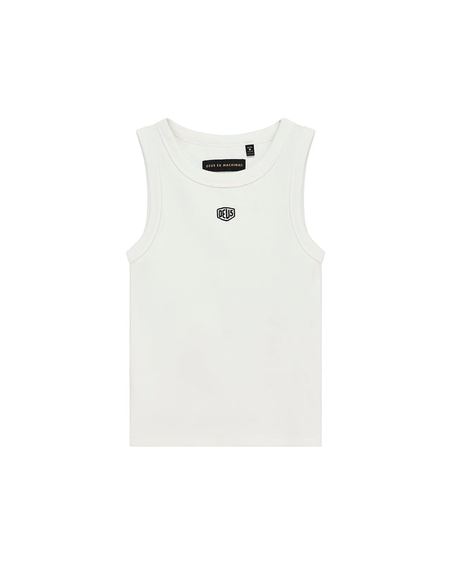 4X4 SHIELD TANK - VINTAGE WHITE