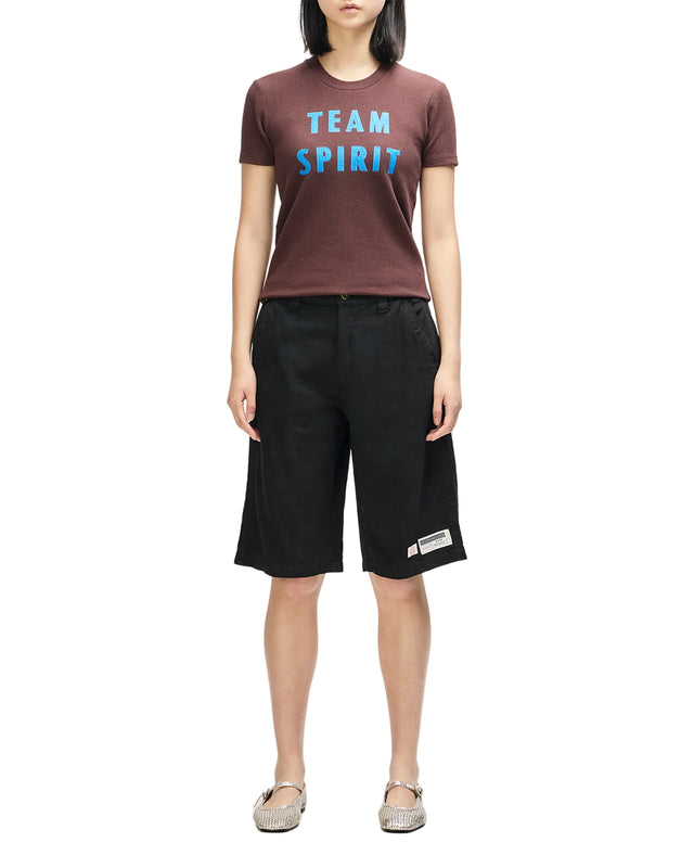 TEAM SPIRIT TEE - JAVA BROWN