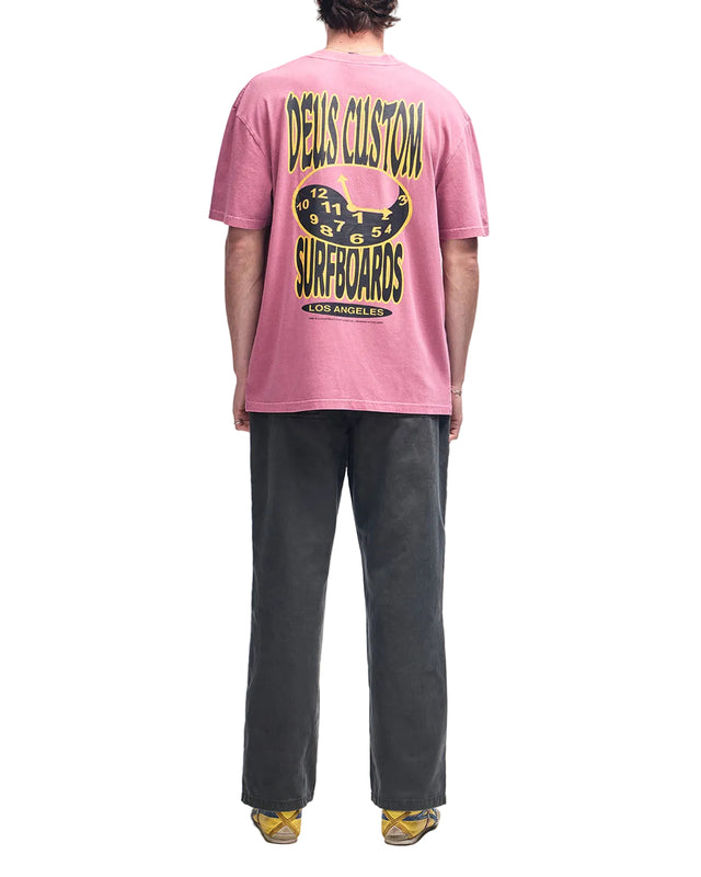 TIME CONSTRAINT TEE - DRY ROSE