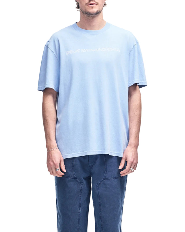 STATE OF REALITY TEE - POWDER BLUE