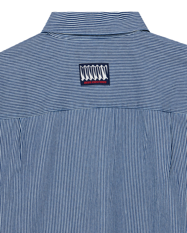 HYPERNIGHT LS SHIRT - INDIGO STRIPE
