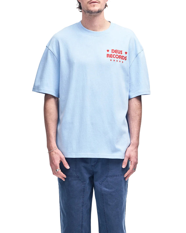 MAJOR CHORD O.S TEE - CERULEAN BLUE