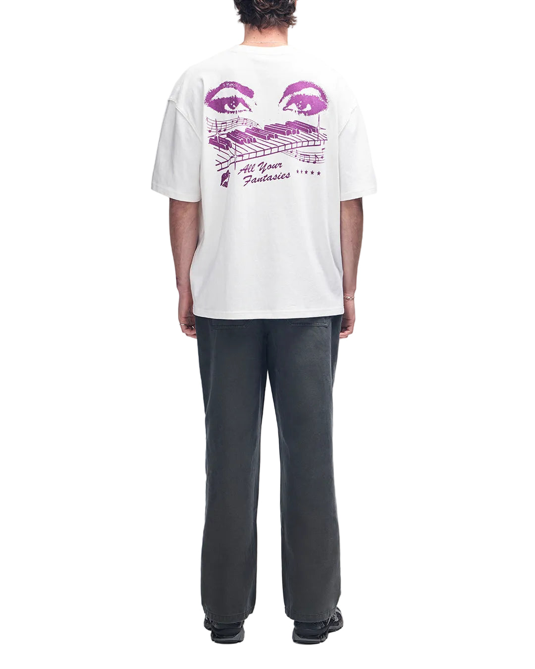 MAJOR CHORD O.S TEE - VINTAGE WHITE – (ID) Deus Ex Machina