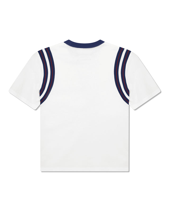 STEPHANIE TEE - ANTIQUE WHITE