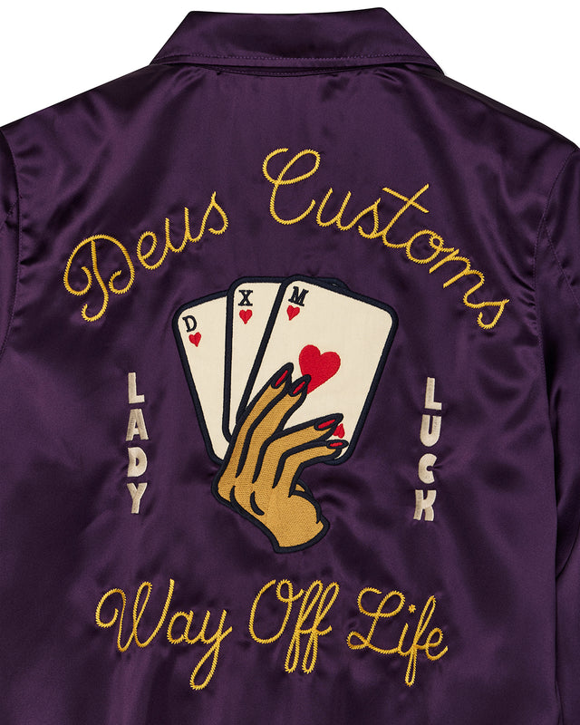 ROMANCE SHIRT - GRAPE ROYALE