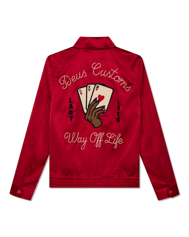 ROMANCE SHIRT - POINSETTIA RED