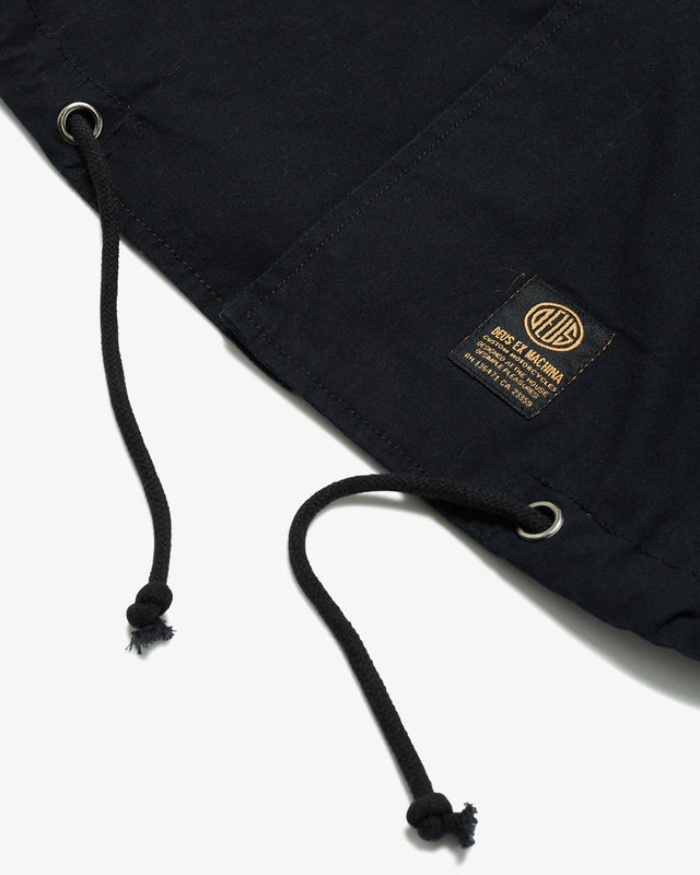 DOUGAL MILITARY PARKA - BLACK