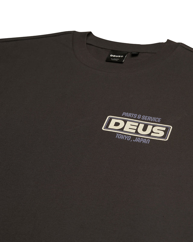 DEPOT TEE - ANTHRACITE - BLACK