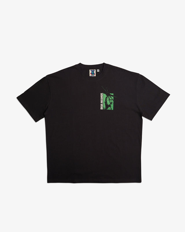 TIME AND SOUND TEE - ANTHRACITE