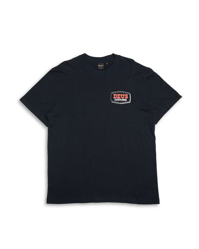 BUCKLE UP TEE - BLACK