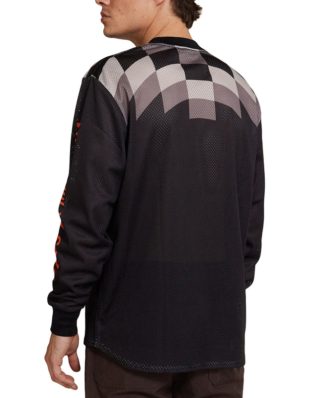 VOLLER MOTO JERSEY - BLACK