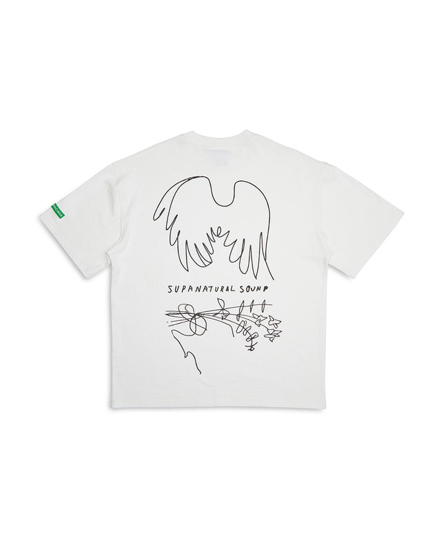 HAUNTOLOGY TEE - VINTAGE WHITE