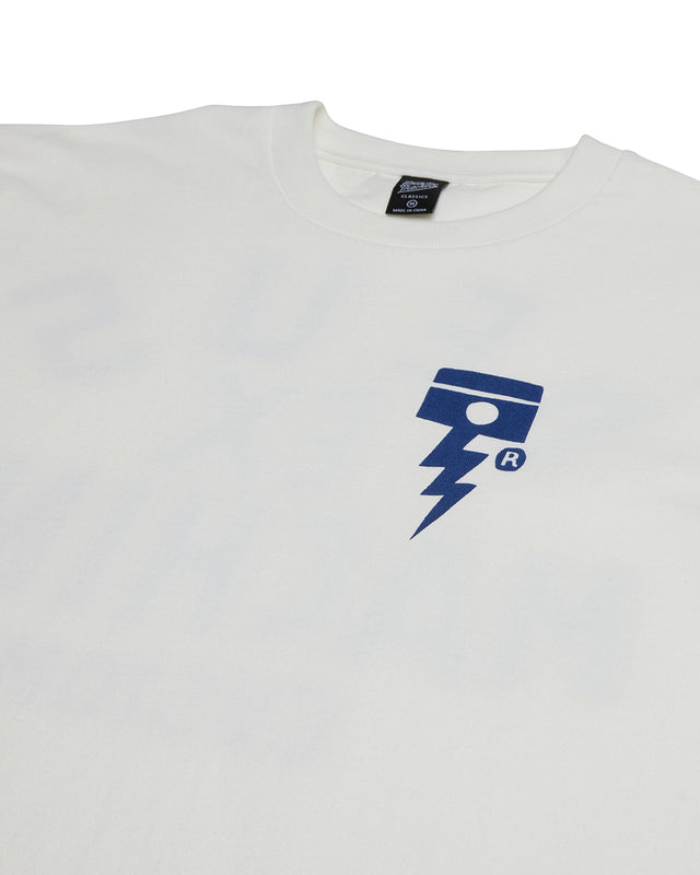 PISSTIN TEE  - VINTAGE WHITE