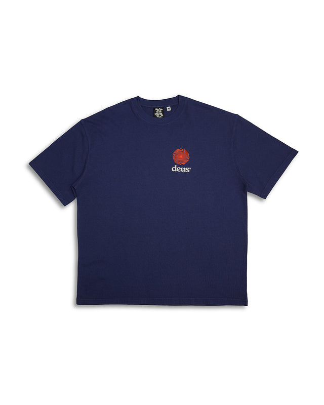 STRATA TEE  - PATRIOT BLUE