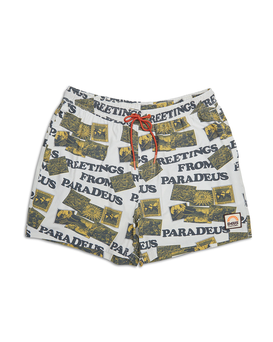 PARADEUS BEACH SHORT - DIRTY WHITE – (ID) Deus Ex Machina