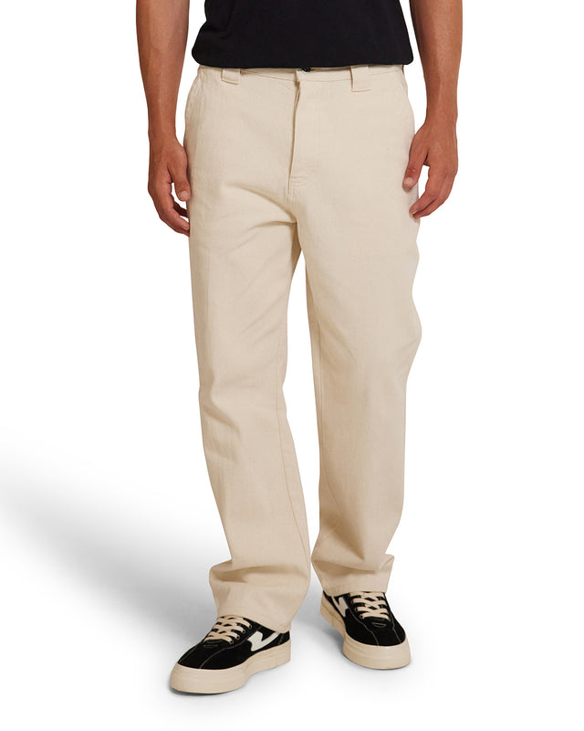 HANK DENIM PANT - NATURAL