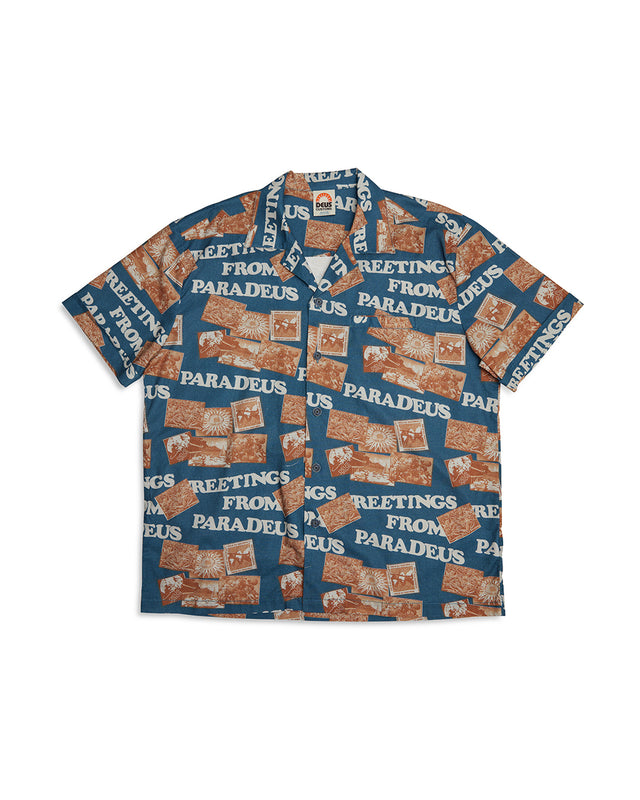 PARADEUS SHIRT - MOROCCAN BLUE