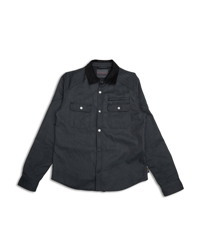 CANTER OVERSHIRT - BLACK