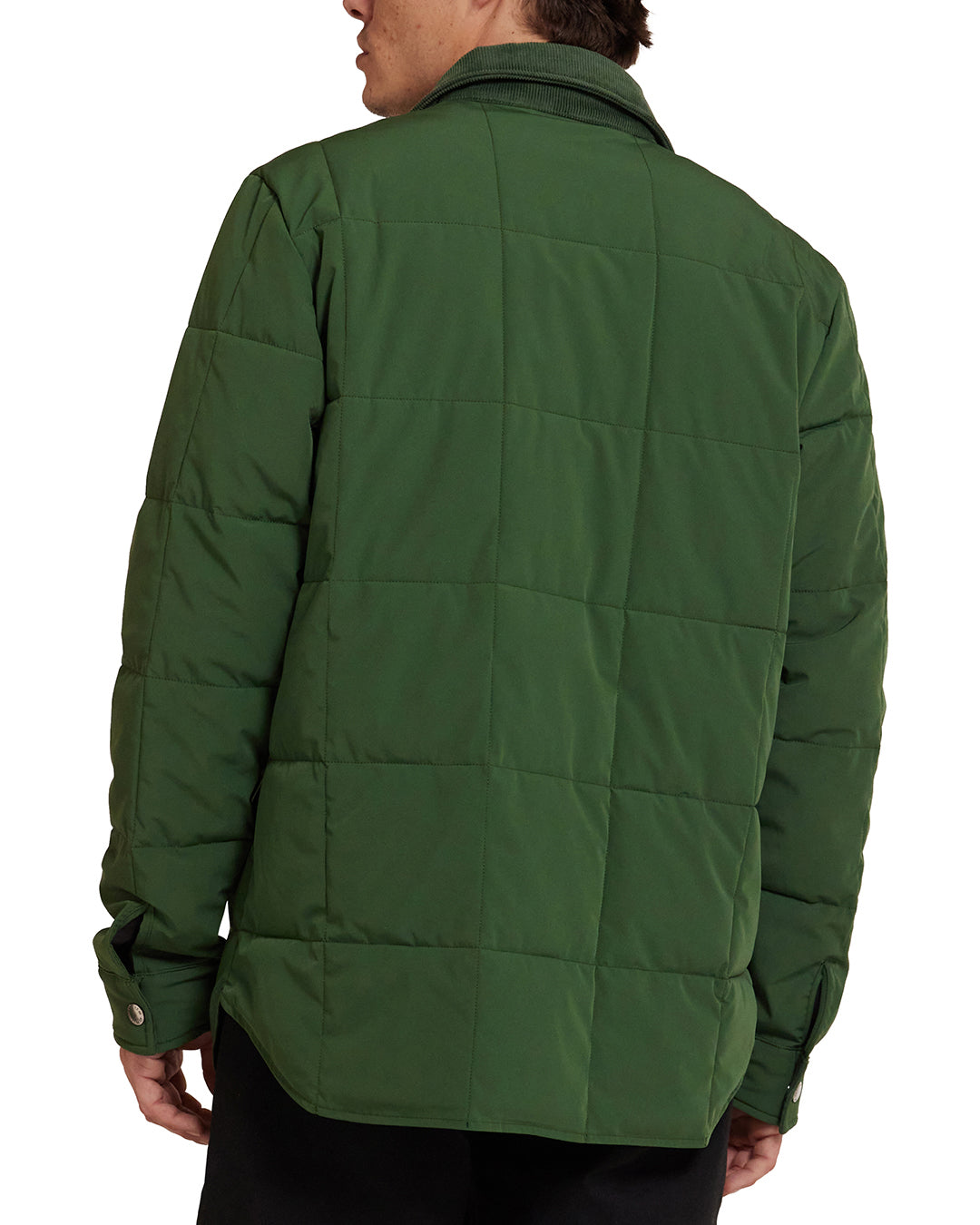 MAXWELL PADDED OVERSHIRT 3 - HILLSIDE GREEN – (ID) Deus Ex Machina