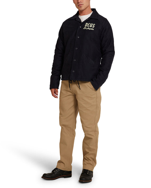 PLYMOUTH MECHANIC JACKET - BLACK