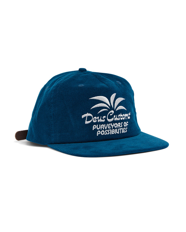 LAST RESORT CORD CAP - MOROCCAN BLUE