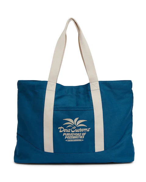 COAST TOTE BAG - MOROCCAN BLUE