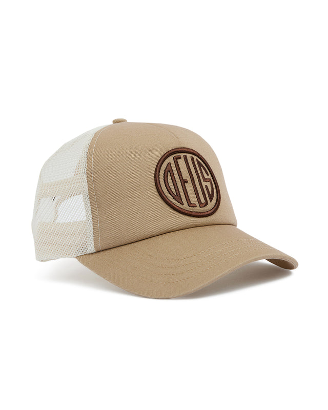 PILL LOGO TRUCKER - KHAKI