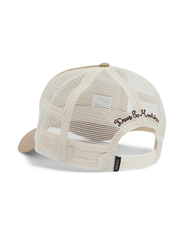 PILL LOGO TRUCKER - KHAKI