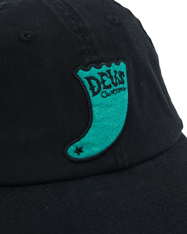 SINGLE FIN DAD CAP - BLACK