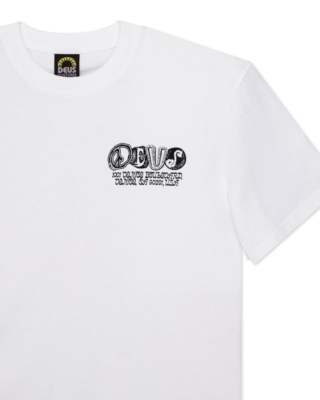 LABYRINTH TEE - VINTAGE WHITE