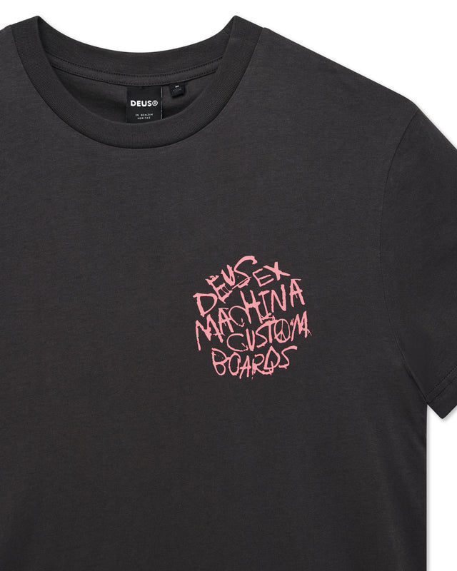 SCRAMBLER TEE - ANTHRACITE