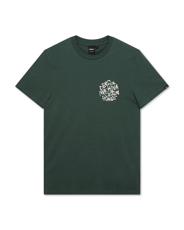SCRAMBLER TEE - HUNTER GREEN
