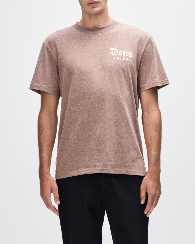 SOURMUG TEE - POTTING BROWN