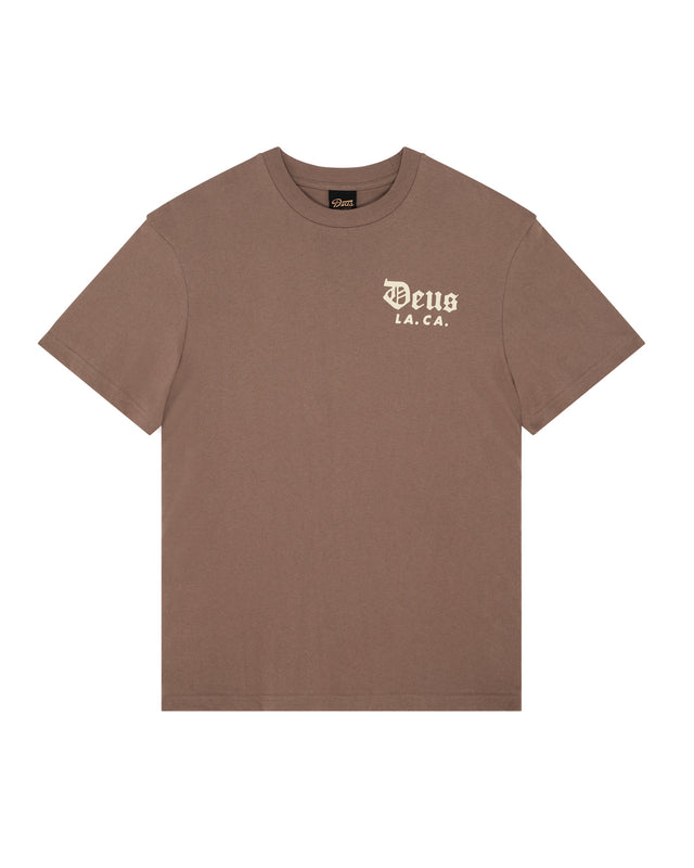 SOURMUG TEE - POTTING BROWN