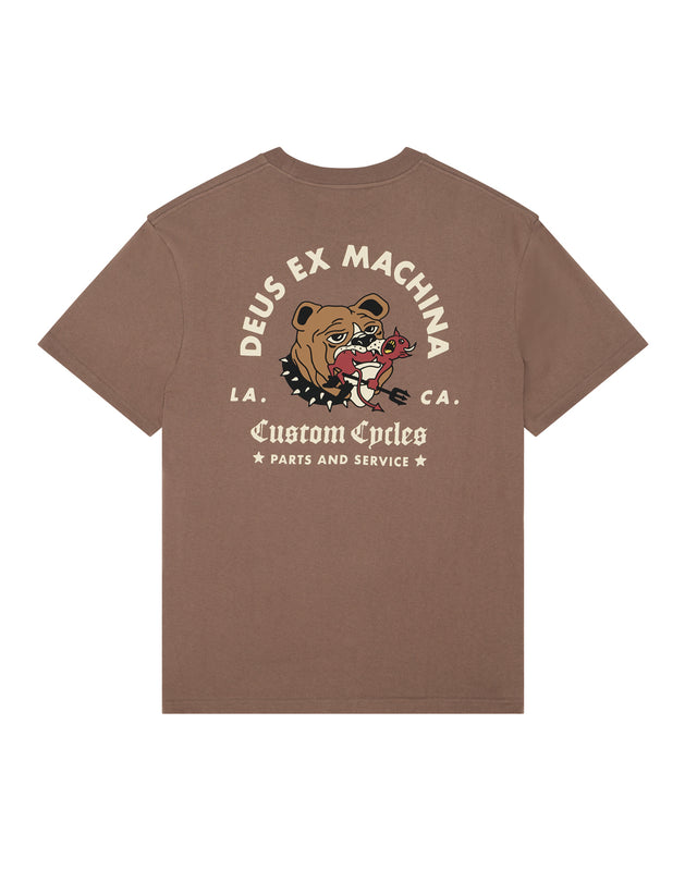 SOURMUG TEE - POTTING BROWN