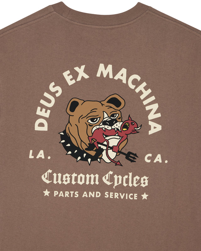 SOURMUG TEE - POTTING BROWN