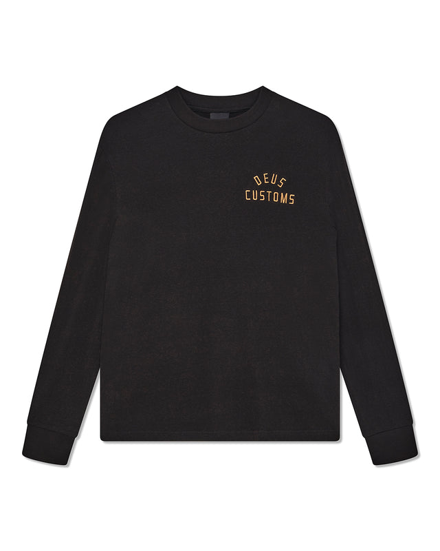 ENGINEER LS TEE - BLACK