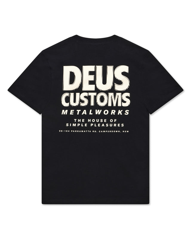 CHROMIUM TEE - BLACK