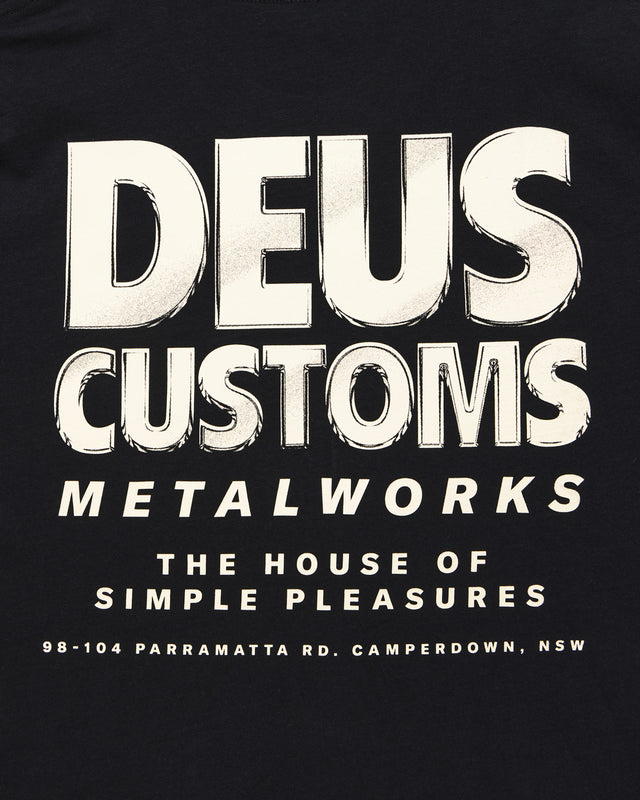 CHROMIUM TEE - BLACK