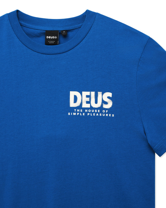 CHROMIUM TEE - CLASSIC BLUE