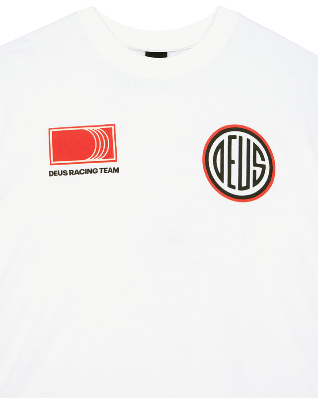 HOLESHOT TEAM TEE - VINTAGE WHITE