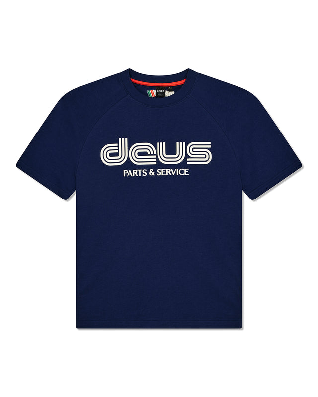 SIDEWAYS TEE - ESTATE BLUE