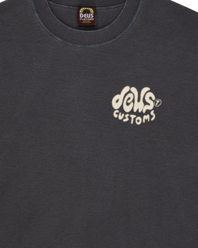 DEBRIS REVERSE TEE - ANTHRACITE
