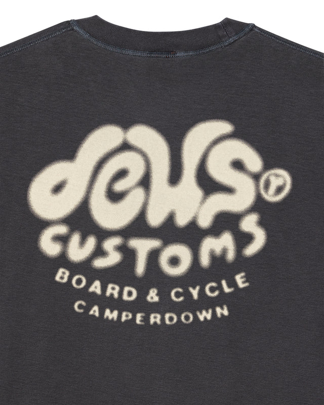 DEBRIS REVERSE TEE - ANTHRACITE