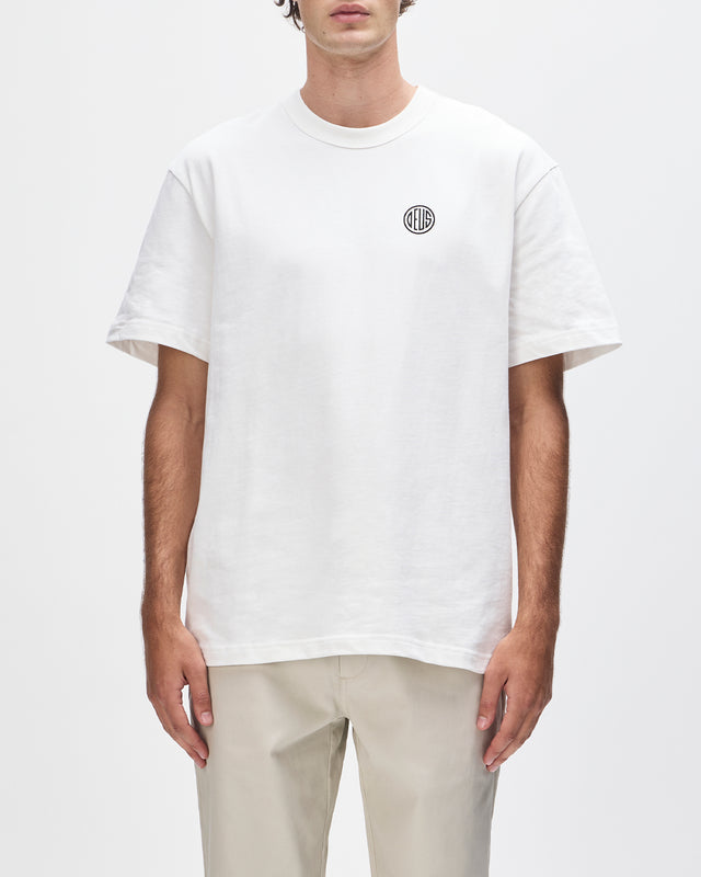 RIDE READY TEE - VINTAGE WHITE